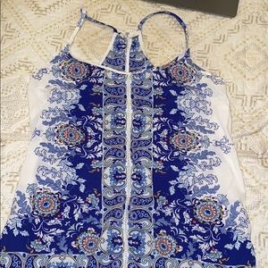 BOUTIQUE FLORAL DESIGN TANK TOP